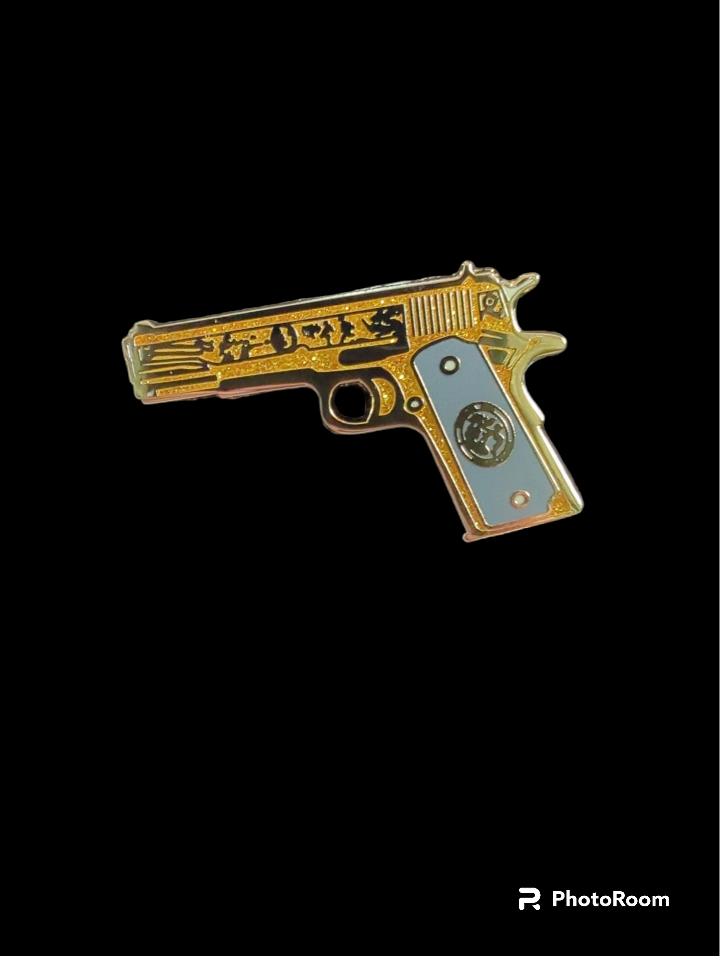 Pin pistola gold