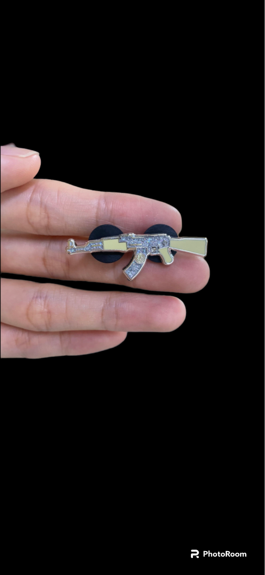 Pin Ak47 plata