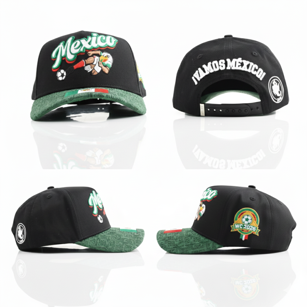 BUNDLE SET DE COLECCIÓN: "El Orgullo de México" – Edición Especial Limitada (4 hats) delivery marzo