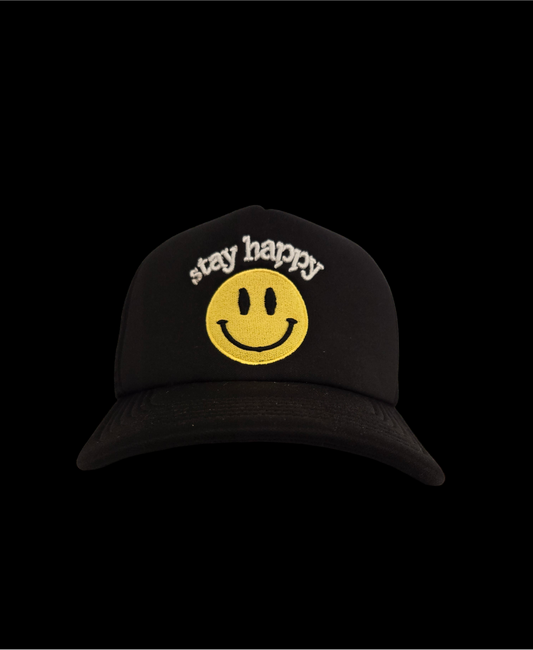 Stay happy (trucker sponge)