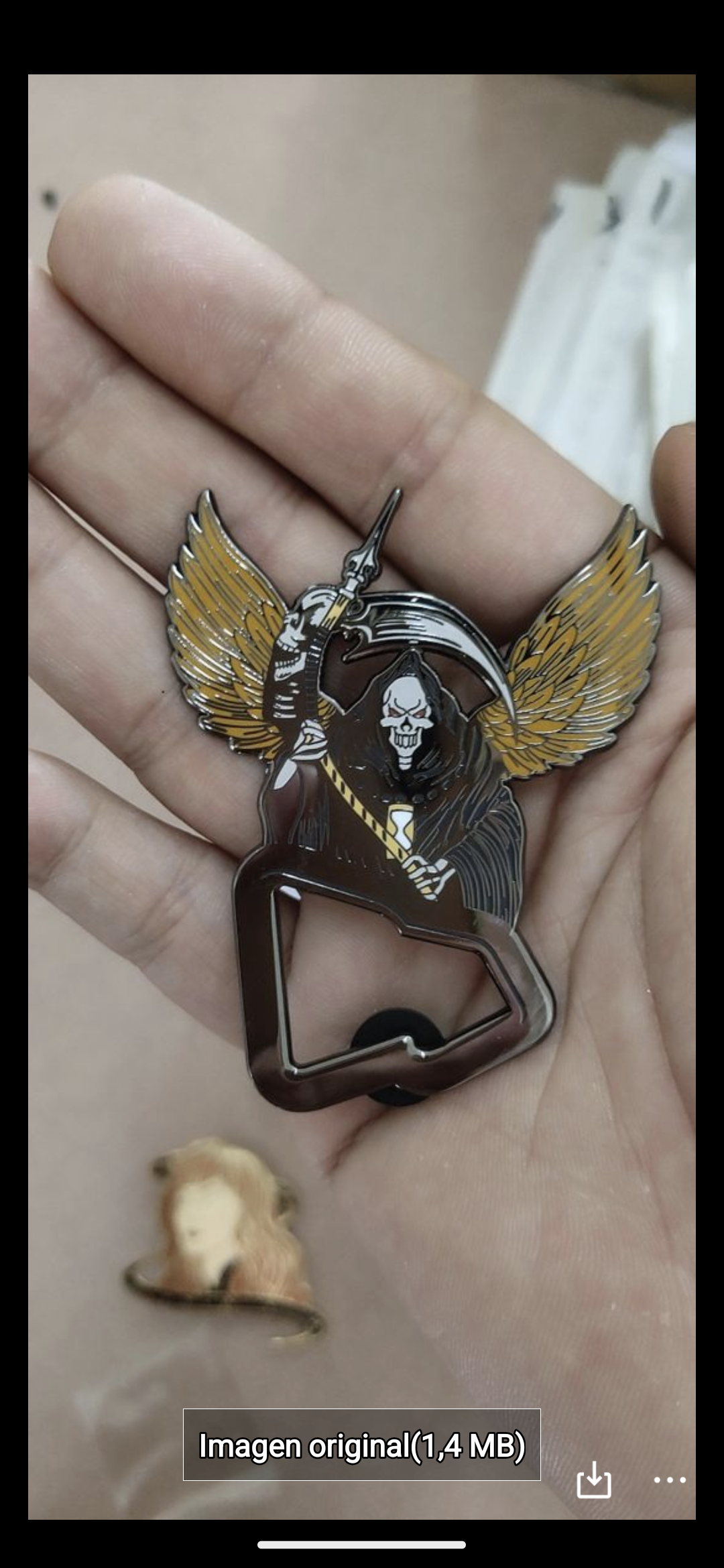 Pin (new era) santa muerte